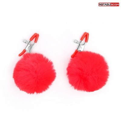 Оригинальные зажимы для сосков цвет красный