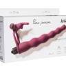 Вибронасадка для двойного проникновения Pure Passion Jungle Bunny Wine red
