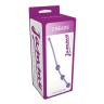 Анальный стимулятор Jammy Jelly anal 3 beads фиолетовый