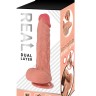 Реалистичный фаллоимитатор REAL Dual Layer, dual silicone, 17х4 см.
