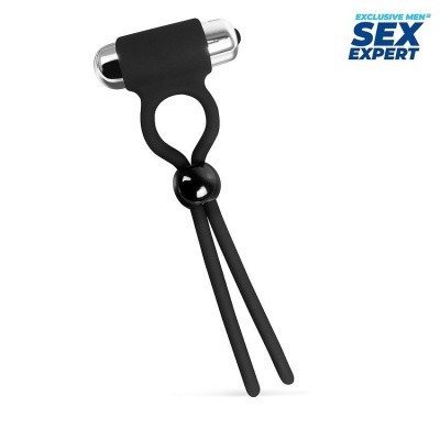 Эрекционное кольцо-лассо для полового члена с вибрацией SEX EXPERT