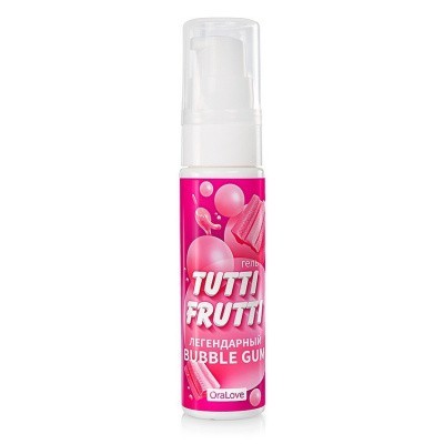 Интимный гель TUTTI-FRUTTI Bubble Gum 30 г