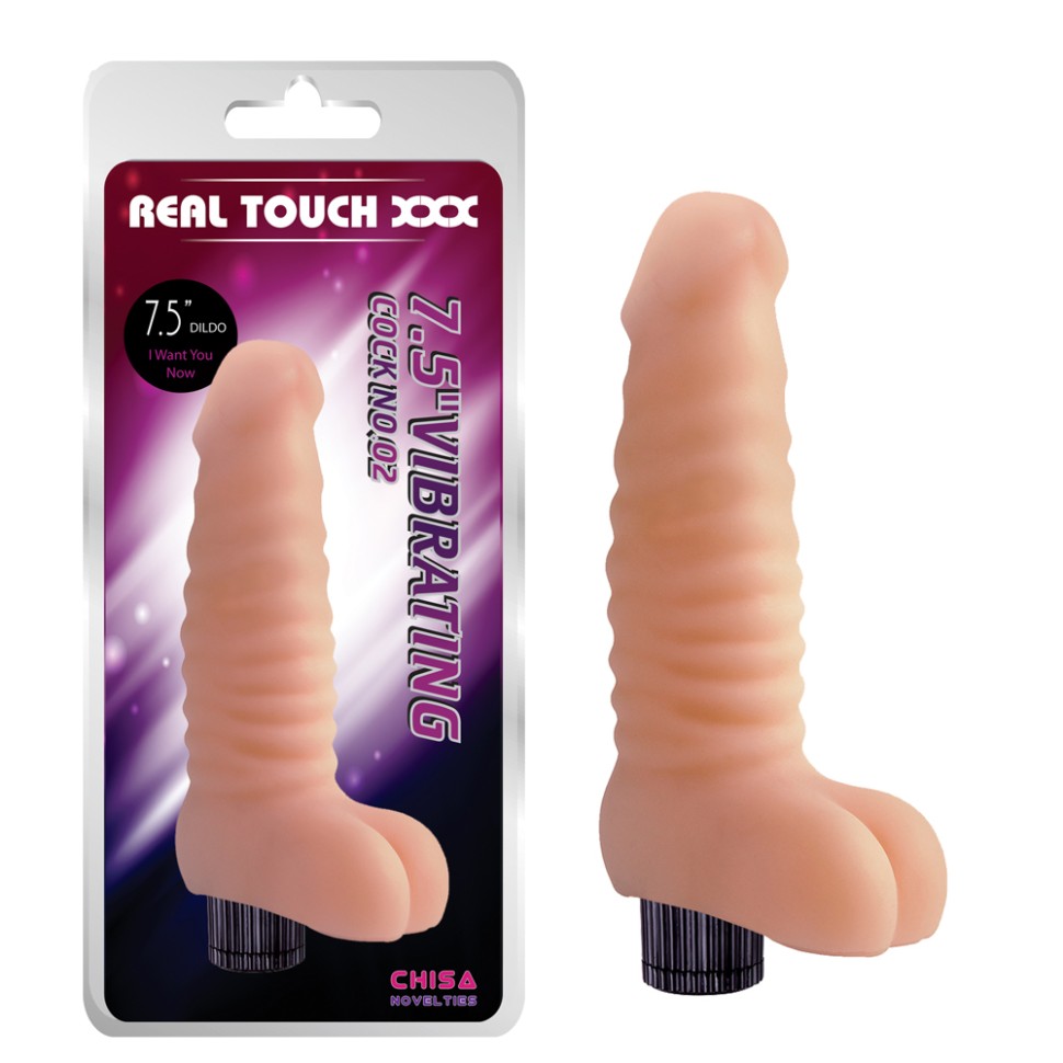 Вибратор 7.5" Vibrating Cock No.02