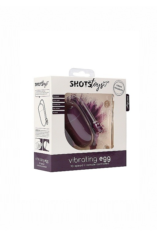 Виброяйцо Vibrating Egg фиолетовый