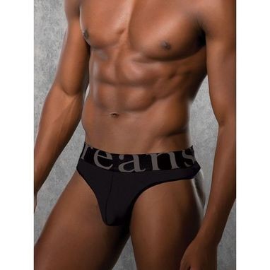 Мужские трусы стринги черные Doreanse XL