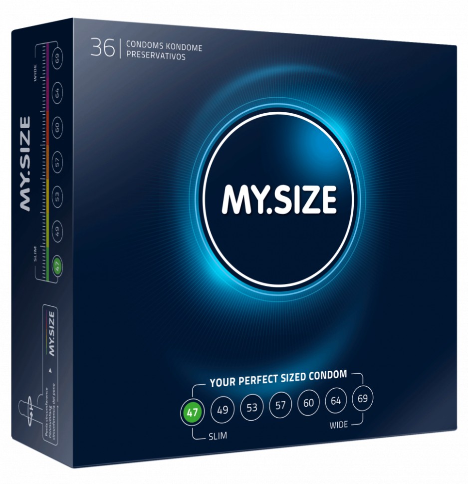 Презервативы MY.SIZE №3 размер 47