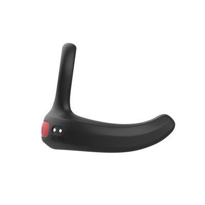 Вибромассажер-кольцо на пенис10 режимов вибрации, D кольца 33x45 мм, дистанционный пульт