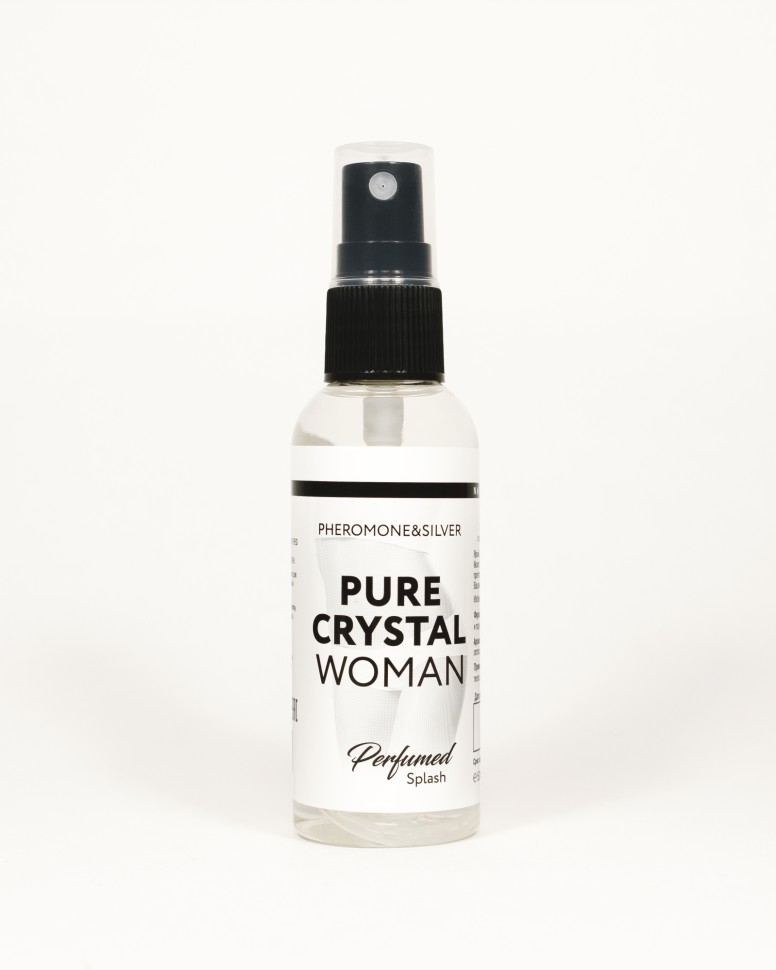 Парфюмерный спрей с серебром для нижнего белья Natural Instinct PURE CRYSTAL, жен, 50 мл