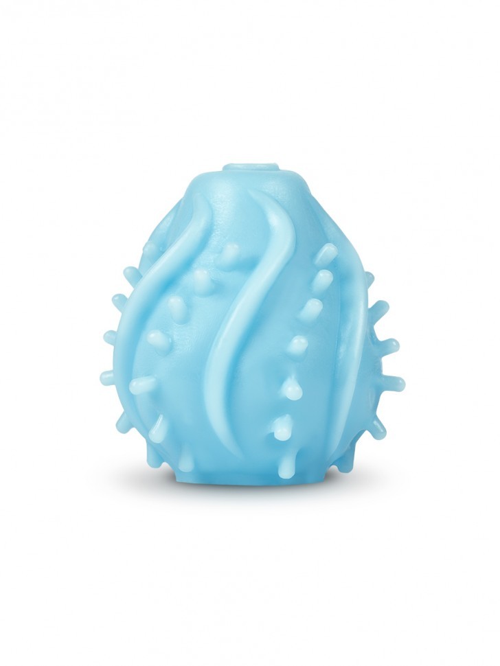 Яйцо-мастурбатор Gvibe Gegg Blue, 6.5х5 см.