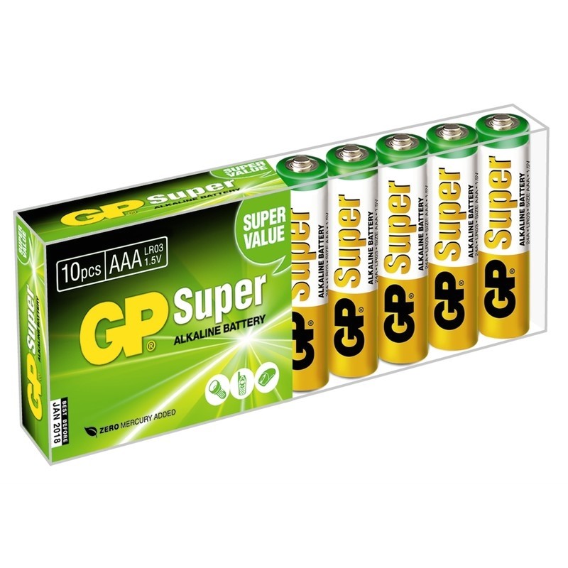 батарейка GP Super alkaline AAA