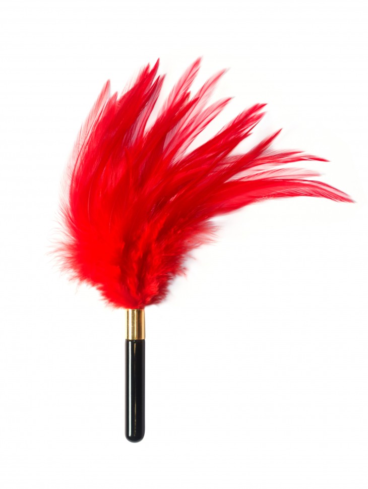 Тиклер Burlesque Plume Red
