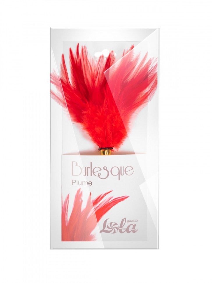 Тиклер Burlesque Plume Red