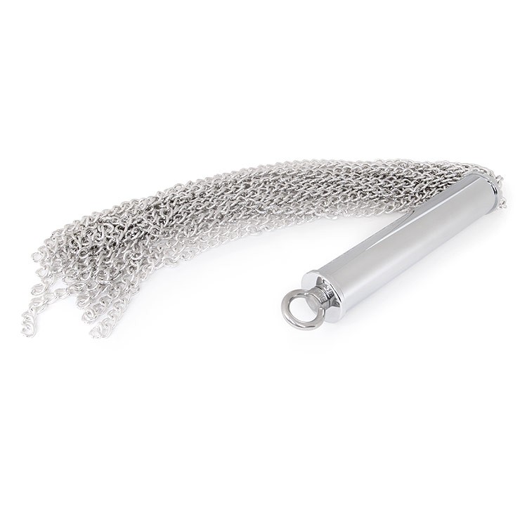 Плеть металлическая +втулка (втулка L 140 мм D 19x25 мм, хвост L 400 мм, ручка L 165 мм) цвет хвоста