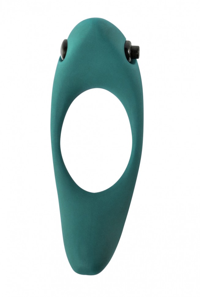 Эрекционное виброкольцо Pure Passion Lunar Green