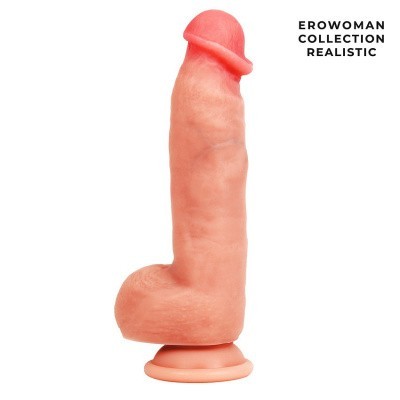 Фаллоимитатор на присоске L рабочей части 170 мм D 54 мм