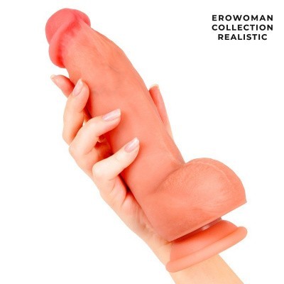 Фаллоимитатор на присоске L рабочей части 170 мм D 54 мм