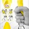 Яйцо-мастурбатор Gvibe Gegg Yellow, 6.5х5 см.