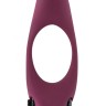 Эрекционное виброкольцо Pure Passion Lunar Wine red
