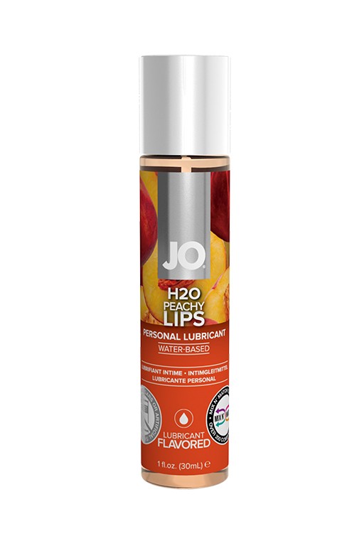 Вкусовой лубрикант "Сочный персик" / JO Flavored Peachy Lips 1oz - 30 мл.