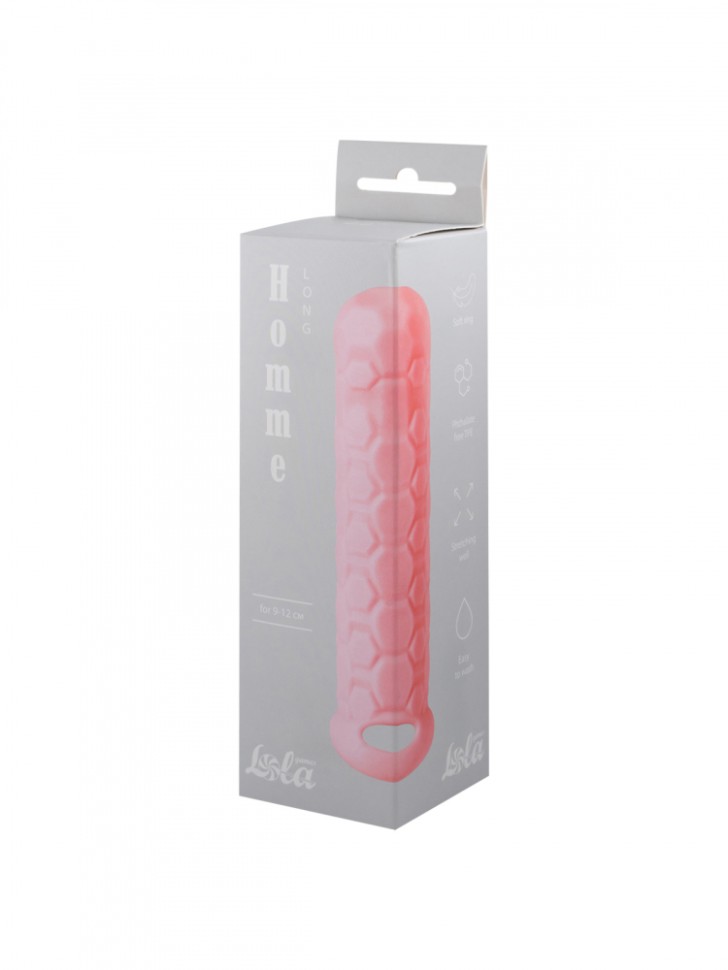 Фаллоудлинитель Homme Long Pink для 9-12 см