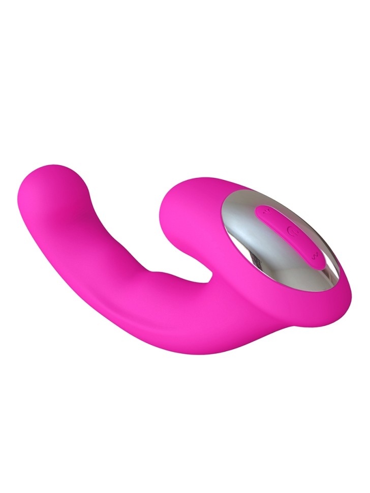 Мистер Факер Amante - вибратор+сосалка 2в1, 17.8x4 см