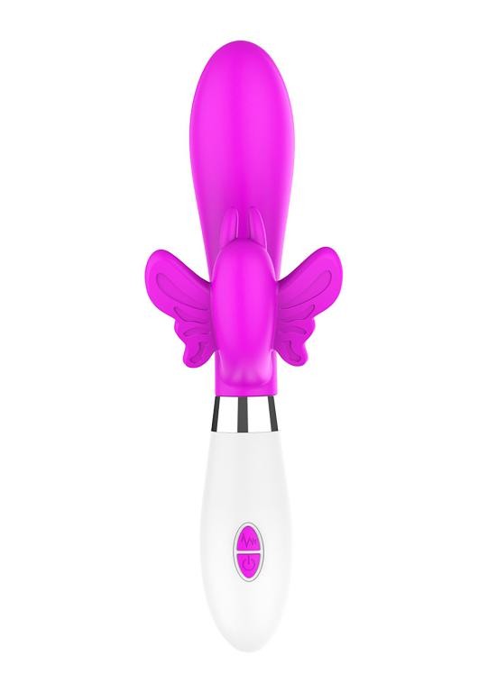 Вибратор - кролик Alexios (яркая фуксия)