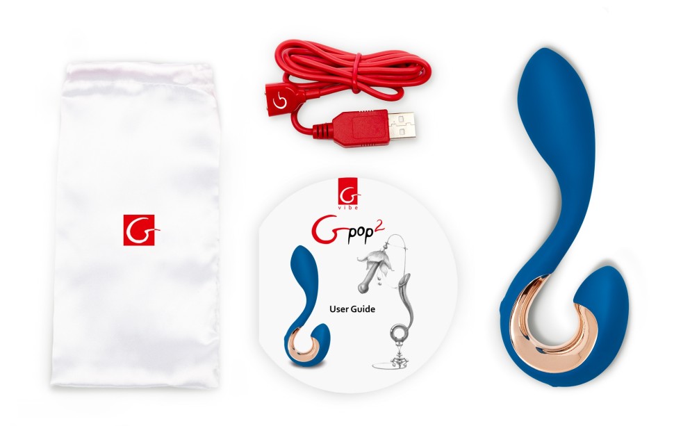 Универсальный вибратор Gvibe Gpop2, 12.5х2.8 см.