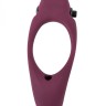 Эрекционное виброкольцо Pure Passion Stardust Wine red