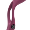 Эрекционное виброкольцо Pure Passion Stardust Wine red