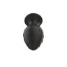 Силиконовая анальная пробка черная S (5.8*2.8cm)