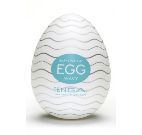 Стимулятор яйцо Tenga № 1 Wavy