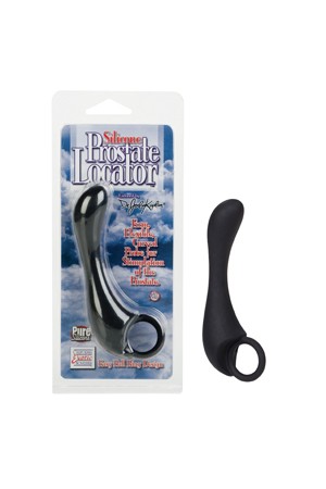 Стимулятор простаты Silicone Prostate Locater черный (Черный)
