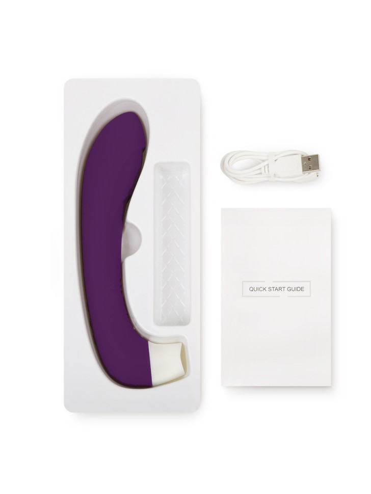 Мистер Факер Snello - клиторальная лизалка с вибрацией, 19.6х3.5 см