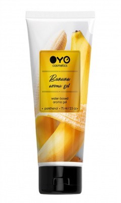 Гель ароматизированный на водной основе OYO AROMA GEL Banana 75 мл.,