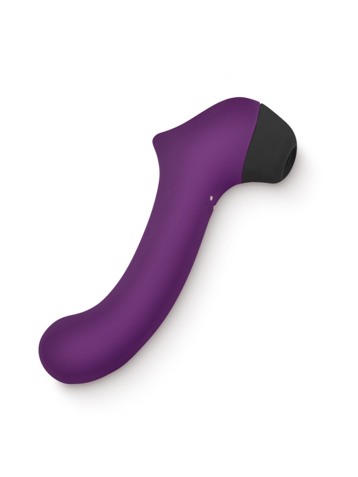 Мистер Факер Caldo - вакуумный клиторальный стимулятор с подогревом, 19х3 см