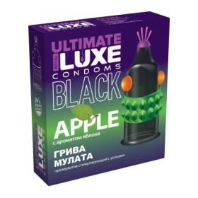 Презерватив LUXE BLACK ULTIMATE Грива мулата (яблоко) 1 штука