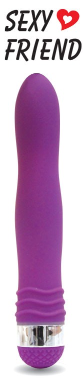 Вибромассажер L 175 мм D 29 мм цвет фиолетовый