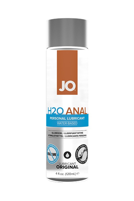 Анальный лубрикант на водной основе JO Anal H2O - 120 мл.