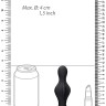 Анальная пробка Magic Butt Plug черная