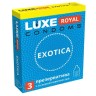 Презервативы LUXE ROYAL EXOTICA текстуированные с точечной поверхностью 3 штуки