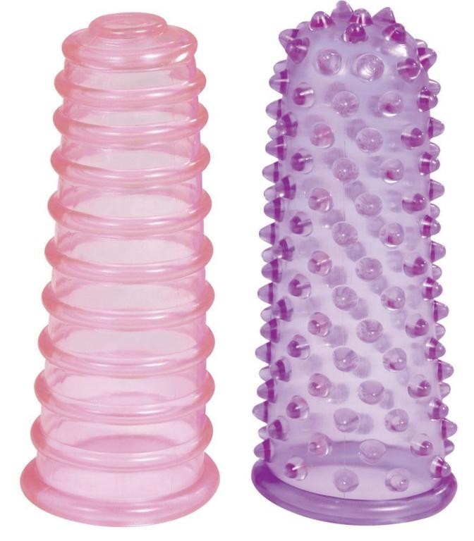 Насадки на палец из пвх, набор из двух штук Me You Us Lust Fingers Sleeves