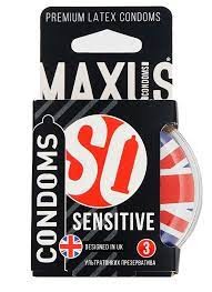 Презервативы ультратонкие MAXUS AIR Sensitive №3 п/к