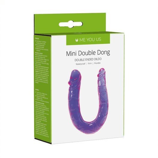 Фалоимитатор из пвх Me You Us Mini Double Dong Pink