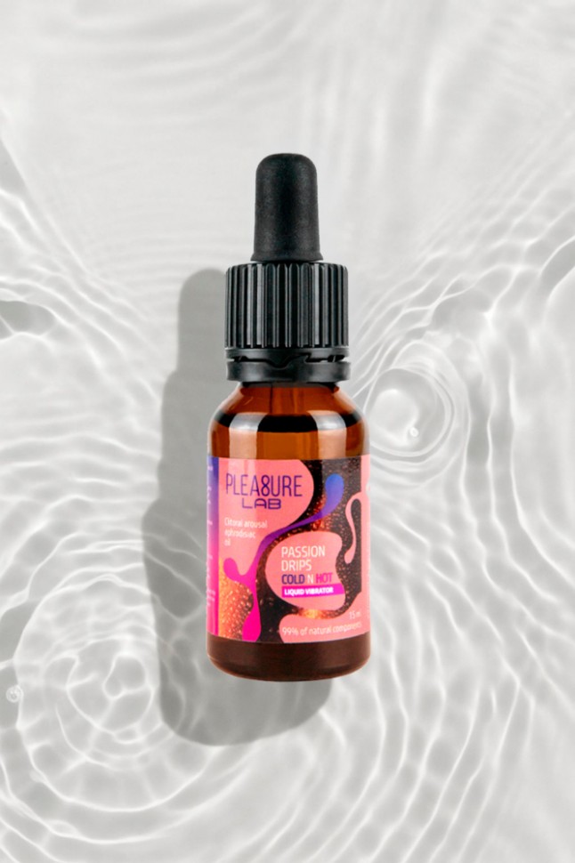 Жидкий Вибратор с Афродизиаком Pleasure Lab Passion Drips Cold n Hot