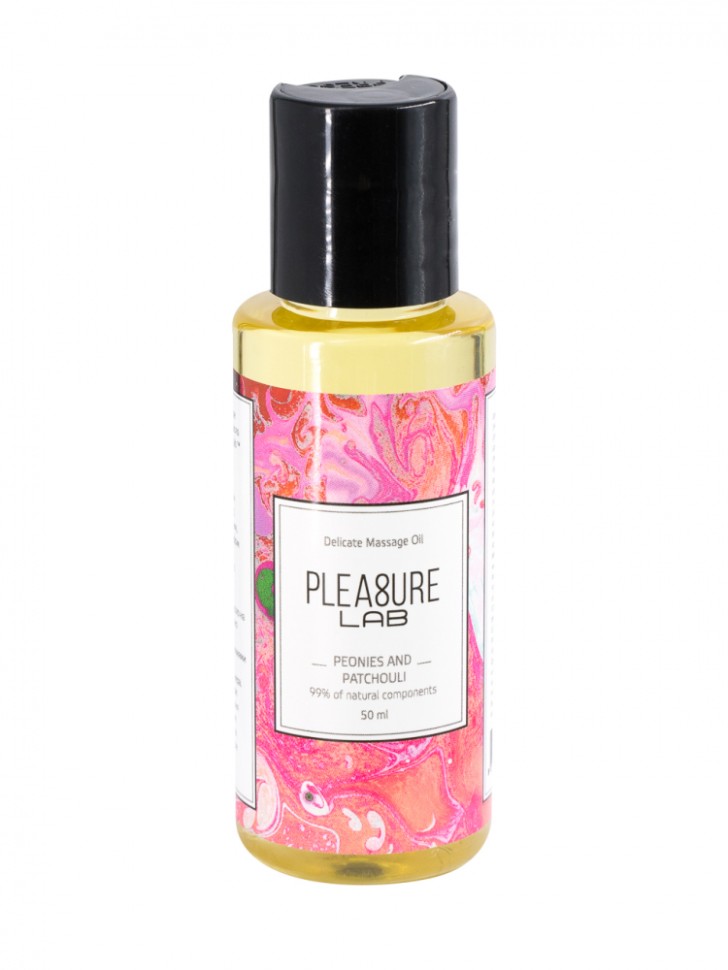Масло-Афродизиак Pleasure Lab Delicate пионы и пачули 50 мл