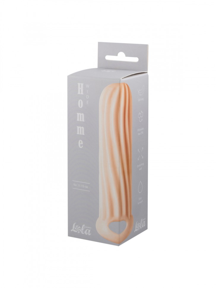 Фаллоудлинитель Homme Wide Flesh для 11-15 см