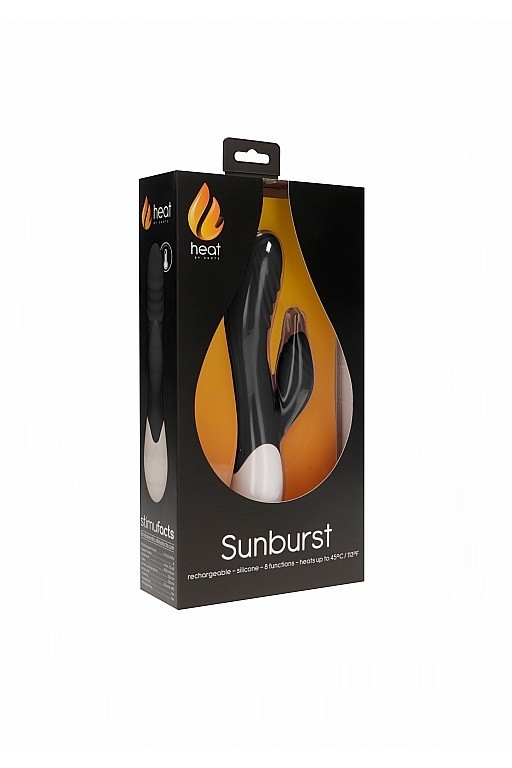 Вибромассажер Sunburst - Rechargeable Heating G-Spot Rabbit с нагревом