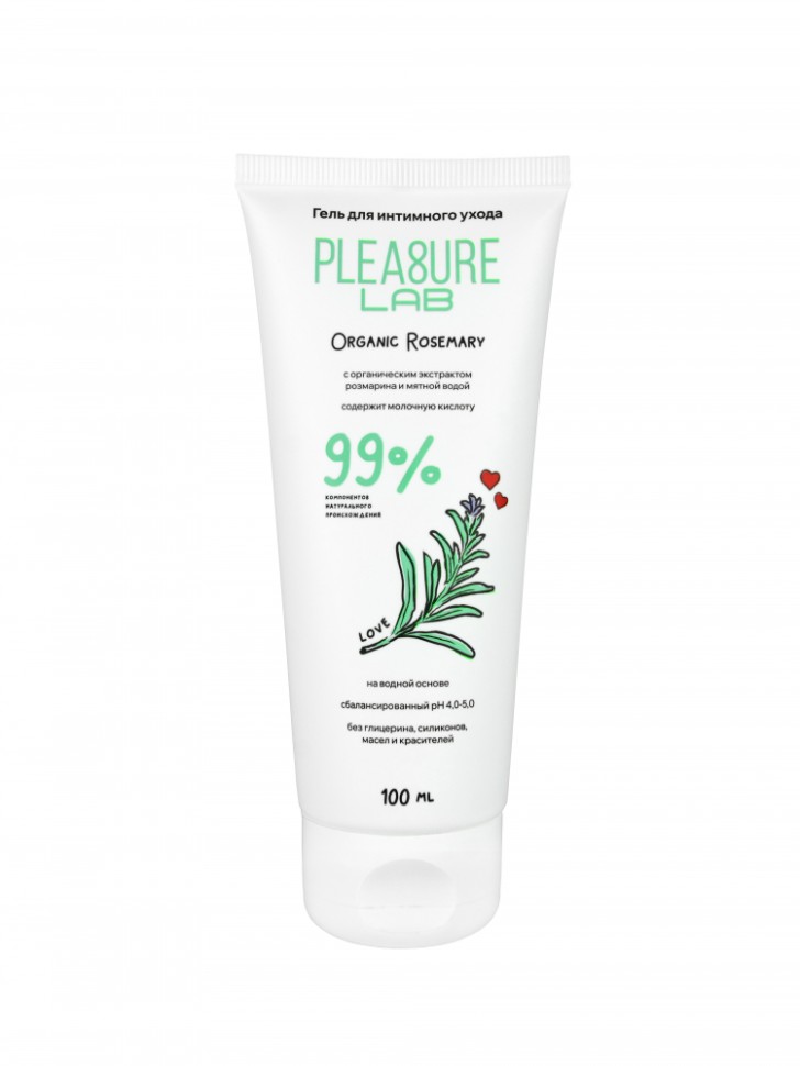 Гель для интимного ухода Pleasure Lab Organic Rosemary 100 мл