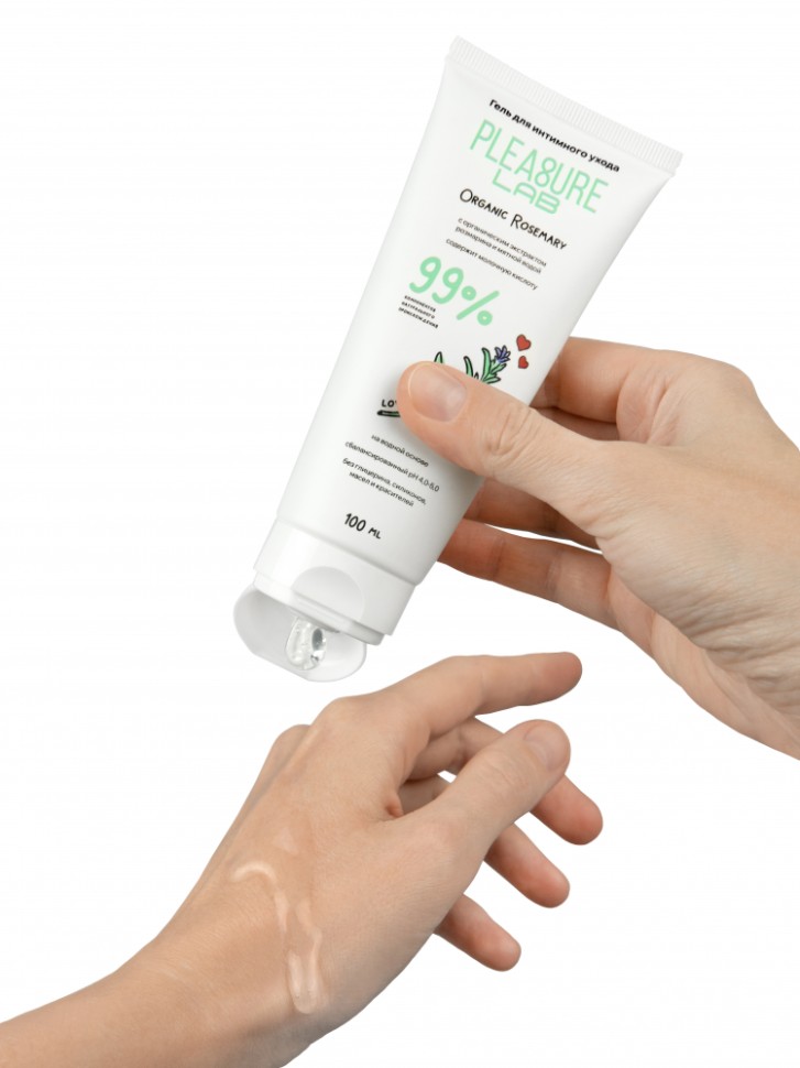 Гель для интимного ухода Pleasure Lab Organic Rosemary 100 мл