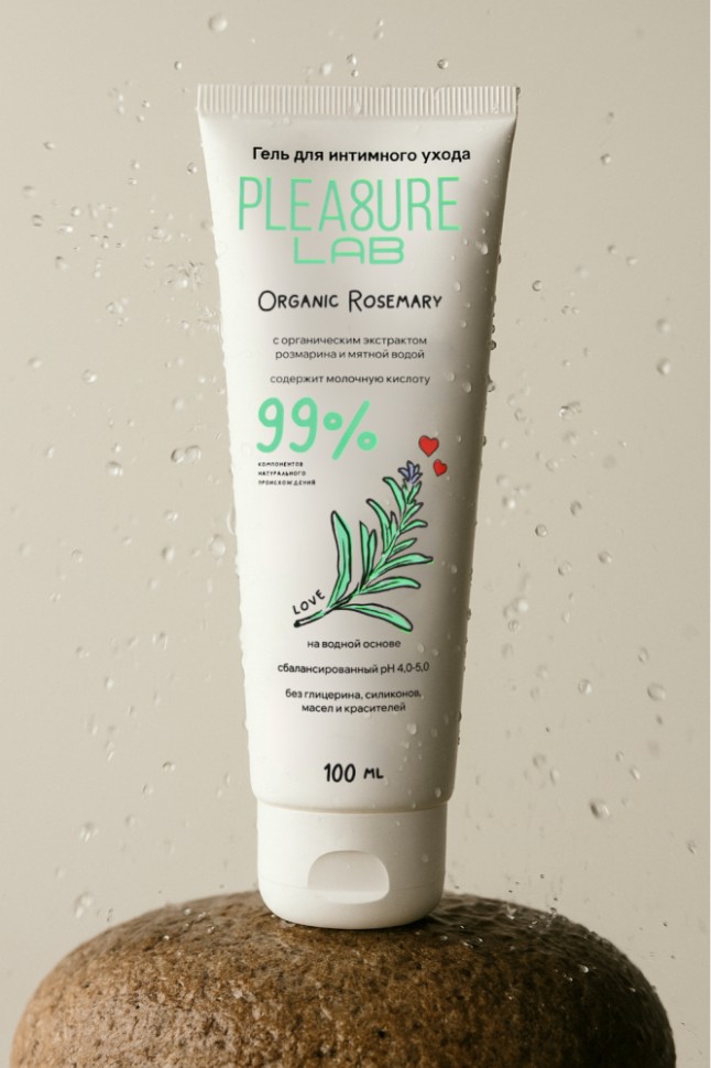 Гель для интимного ухода Pleasure Lab Organic Rosemary 100 мл